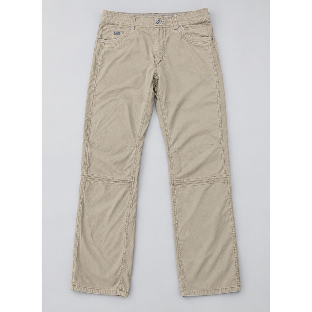 Kuhl Radikl Pants Mens 34x32 Khaki Tan Stretch Hiking Outdoor Utility 7 Pocket